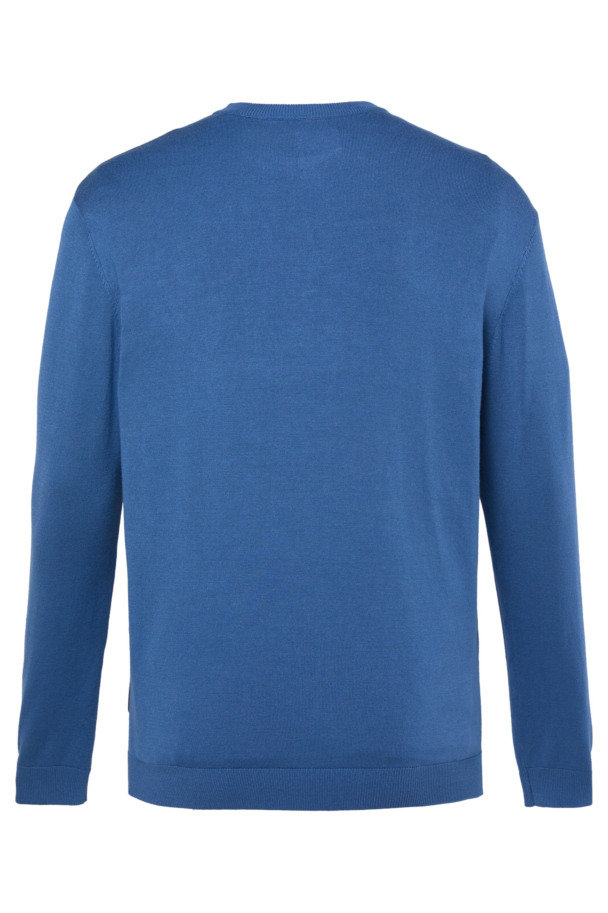 Men Plus Pullover in Blau