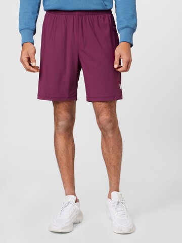 BJÖRN BORG Regular Sports trousers 'ACE 9' in Purple: front
