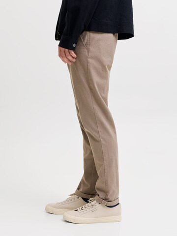 JACK & JONES Baggy Trousers 'Marco' in Brown
