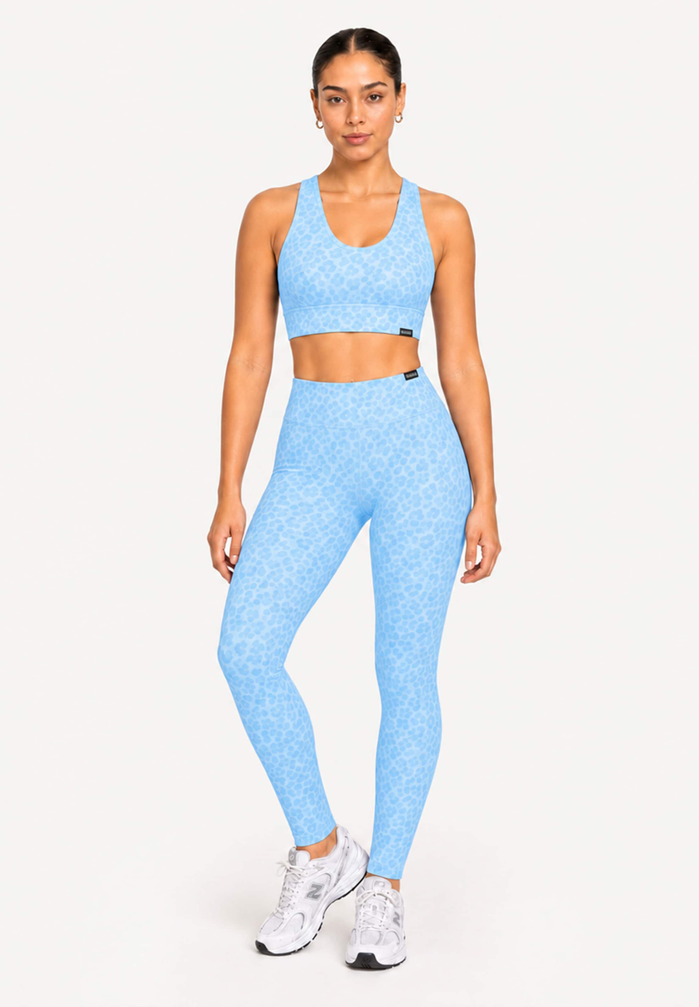 Skinny Leggings ' Velvara ' Smilodox en bleu