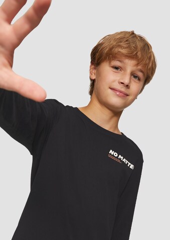 T-Shirt s.Oliver en noir