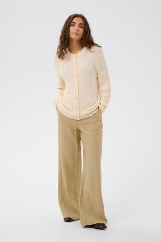 CULTURE Loose fit Pants 'CUHeida' in Beige