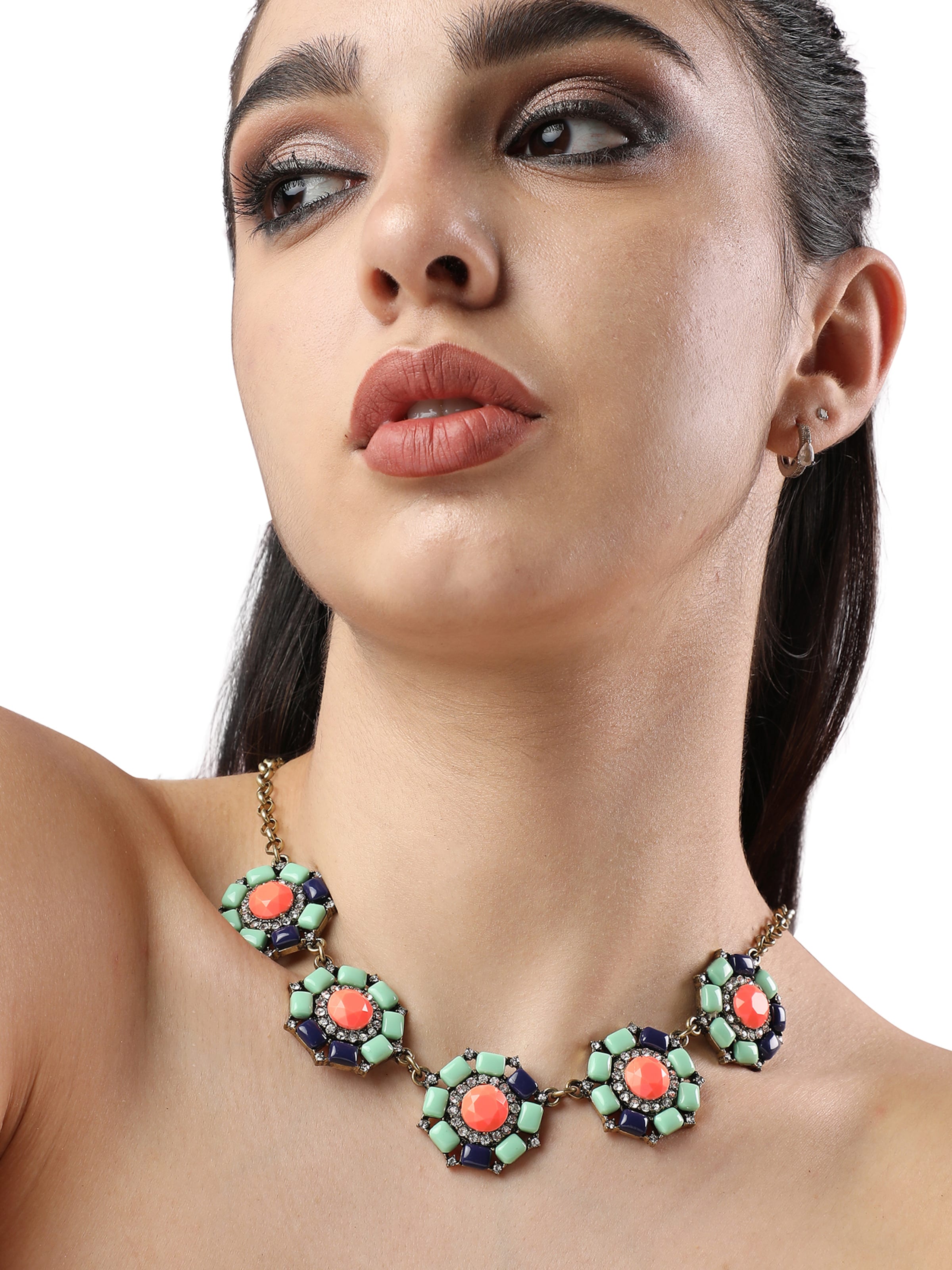 Pendentif SOHI en mélange de couleurs : devant