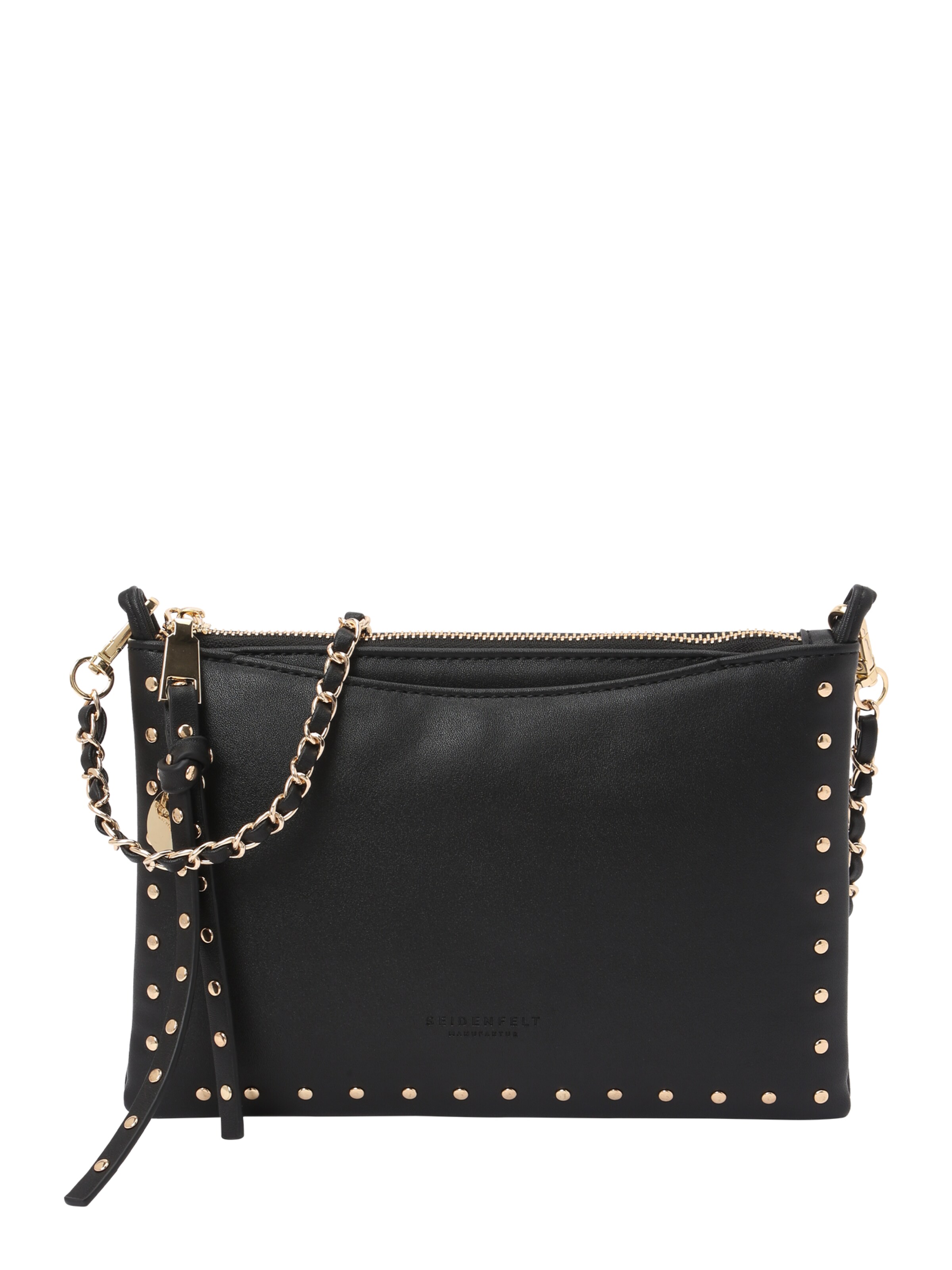 Borsa a tracolla 'Senja' di Seidenfelt in nero: frontale