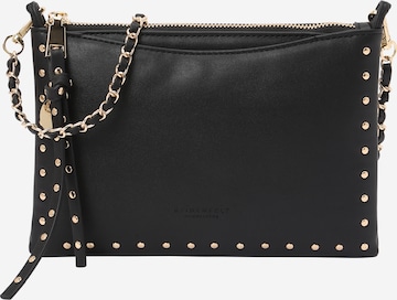 Seidenfelt Manufaktur Olkalaukku 'Senja' värissä musta: etupuoli