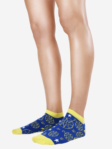 UNABUX Socks in Blue: front