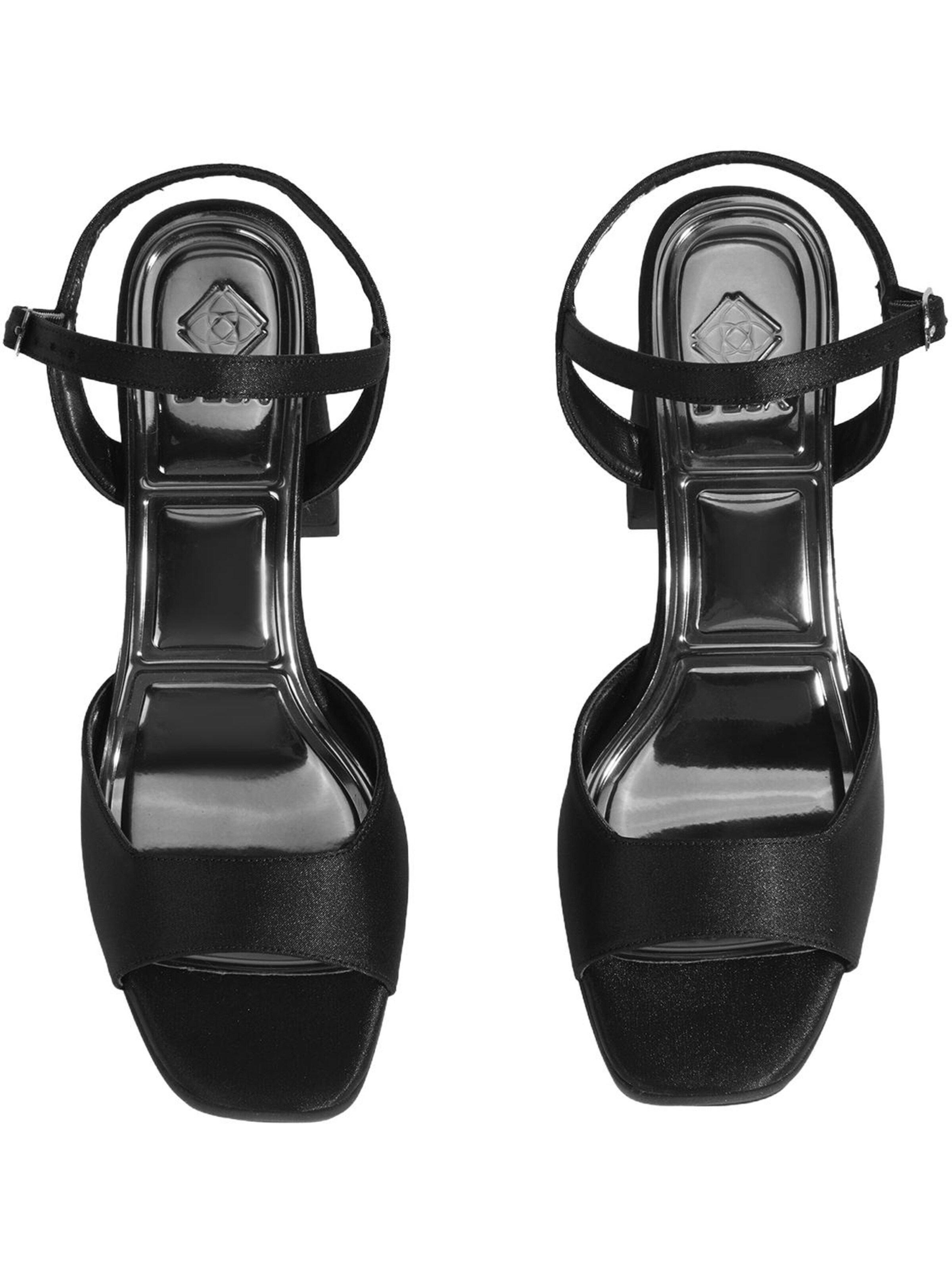 Desa - Sandalias de dedo 'Absätze' en negro