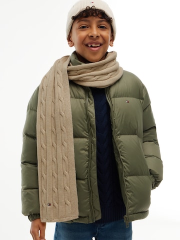 Fular 'ESSENTIAL' de la TOMMY HILFIGER pe bej