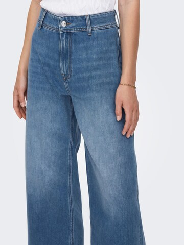 ONLY Wide leg Jeans 'SYLVIE' in Blauw