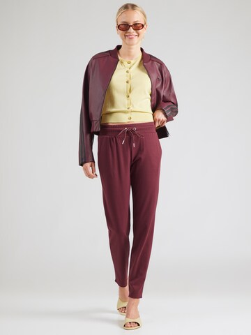 Coupe slim Pantalon 'Ny44la' ZABAIONE en rouge