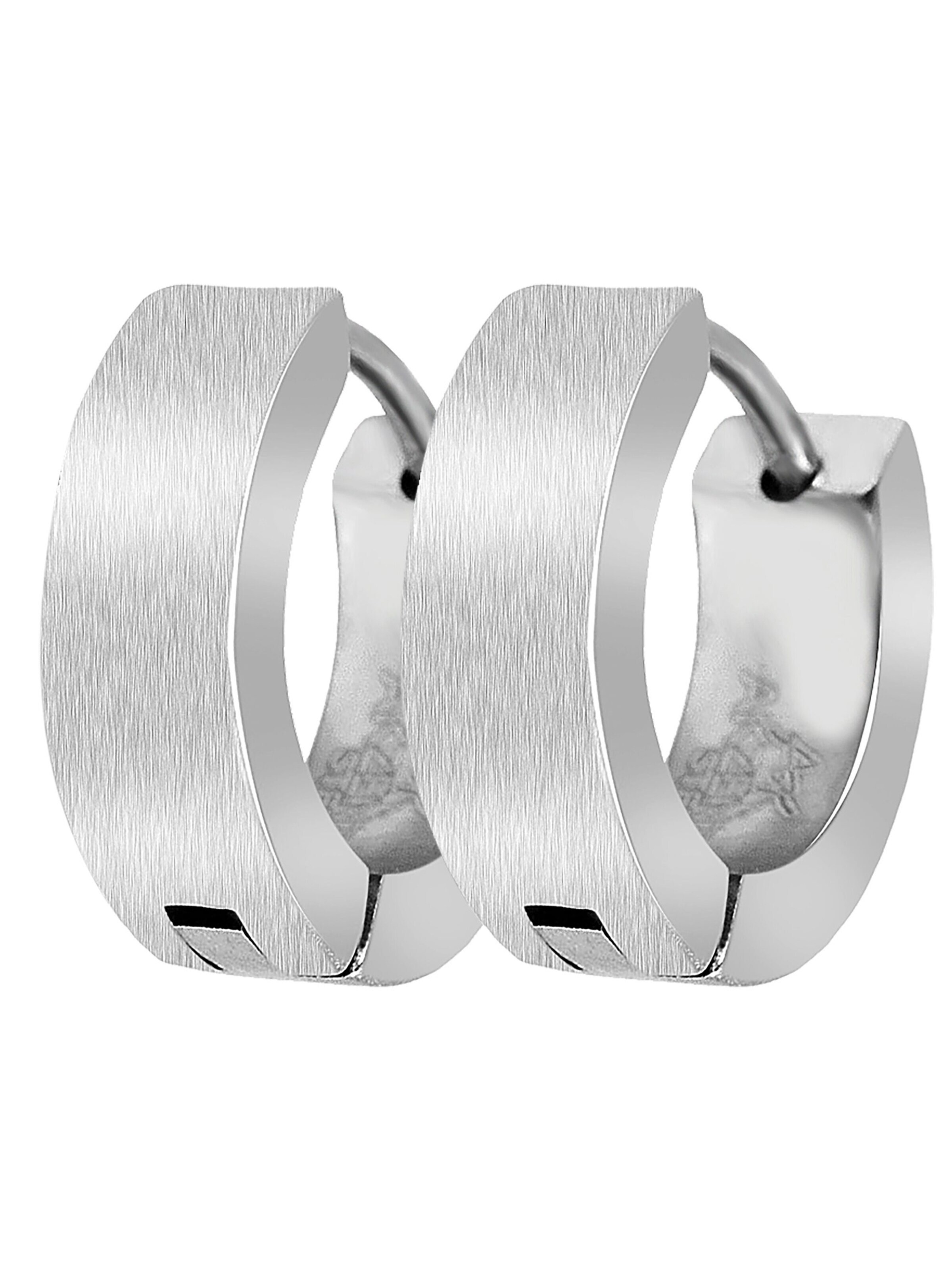 Akzent Ohrringe 'Delia, langlebig'‌‌‌‌‌‌‌ in Silber: Vorderseite