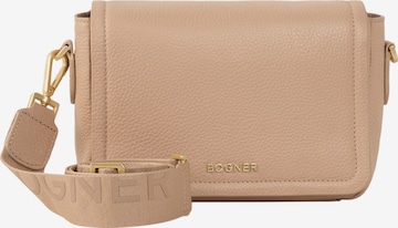 BOGNER Crossbody Bag 'Wallis Bar' in Beige: front