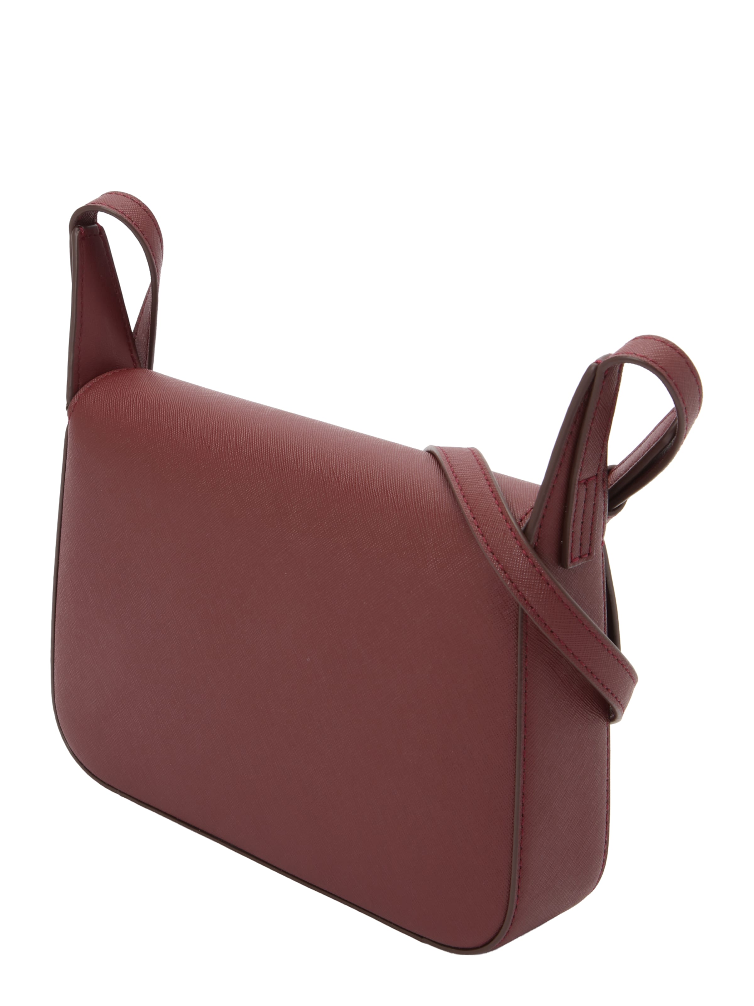 DKNY Schoudertas in Rood: zijkant