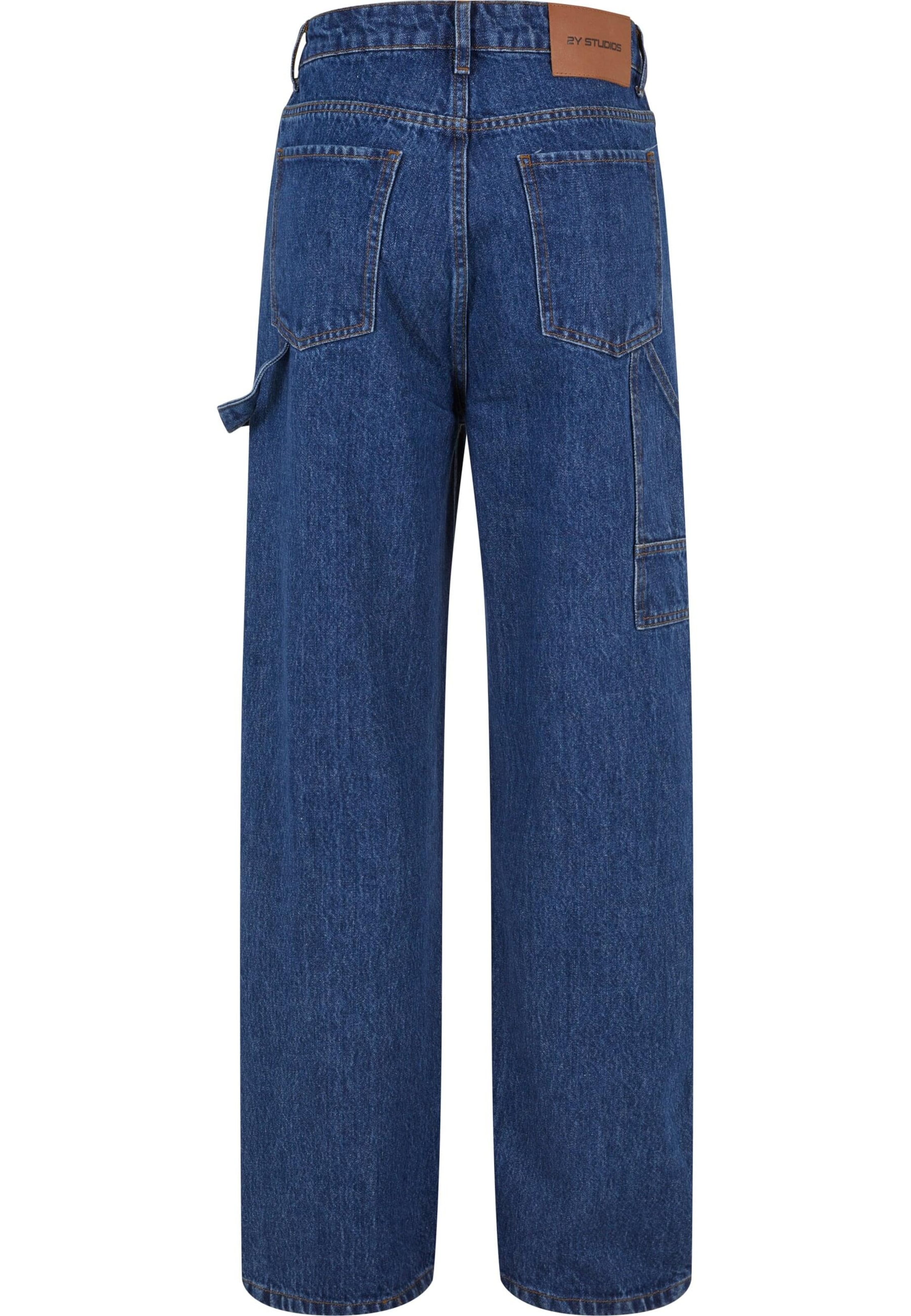 2Y Studios Loosefit Jeans 'Uma' in Blauw