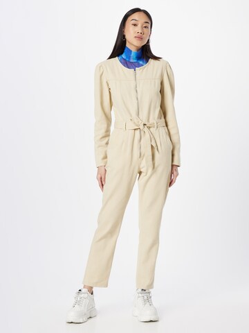 Tuta jumpsuit di Dorothy Perkins in beige: frontale