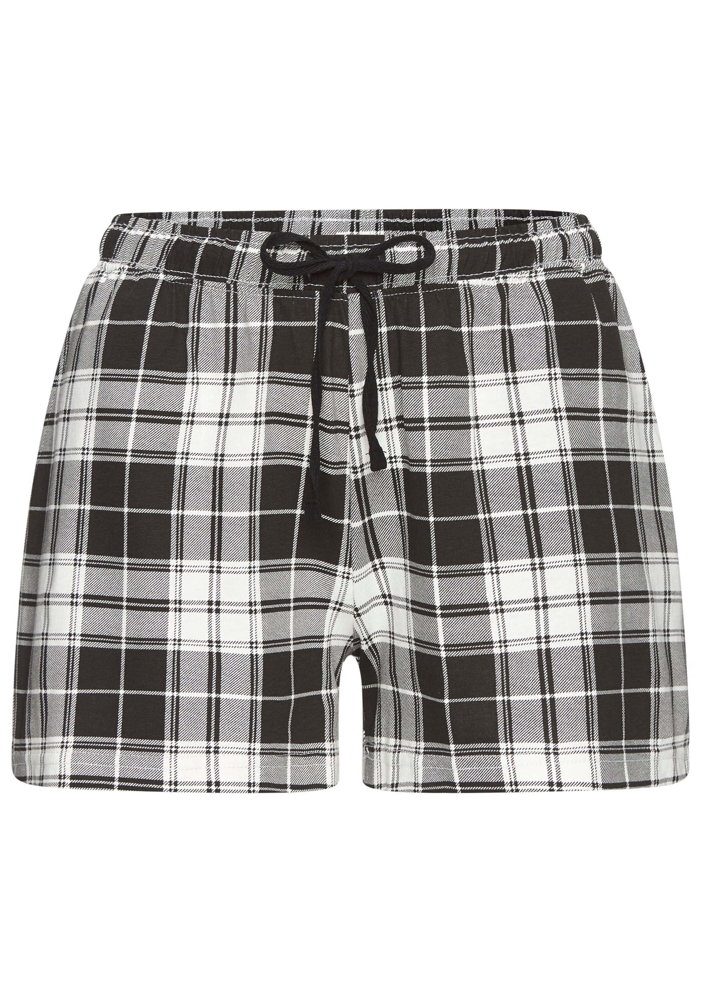 VIVANCE Pajama Pants in Black: front