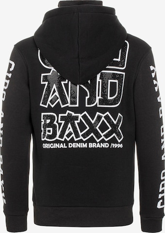 CIPO & BAXX Hoodie in Schwarz