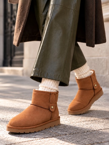 Island Boot Boots 'CHRISTIE' in Braun: Vorderseite