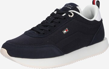 TOMMY HILFIGER Trampki niskie w kolorze niebieski: przód