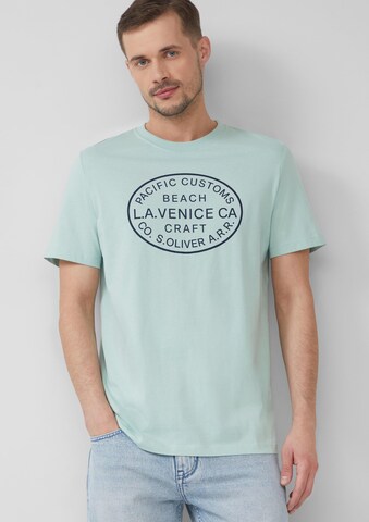s.Oliver T-Shirt in Blau