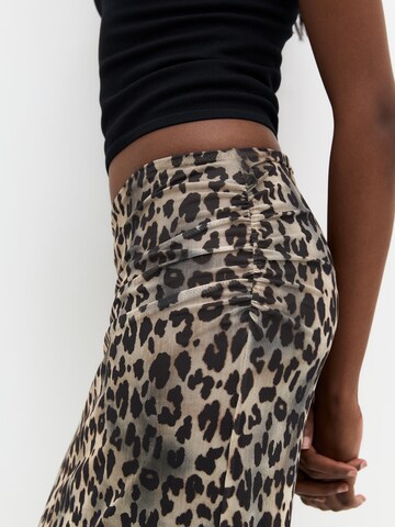 Pull&Bear Sukně – béžová