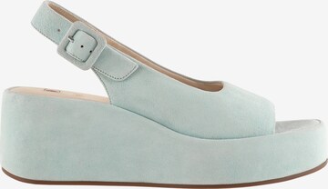 Högl - Sandalias 'LOULOU' en azul: frente