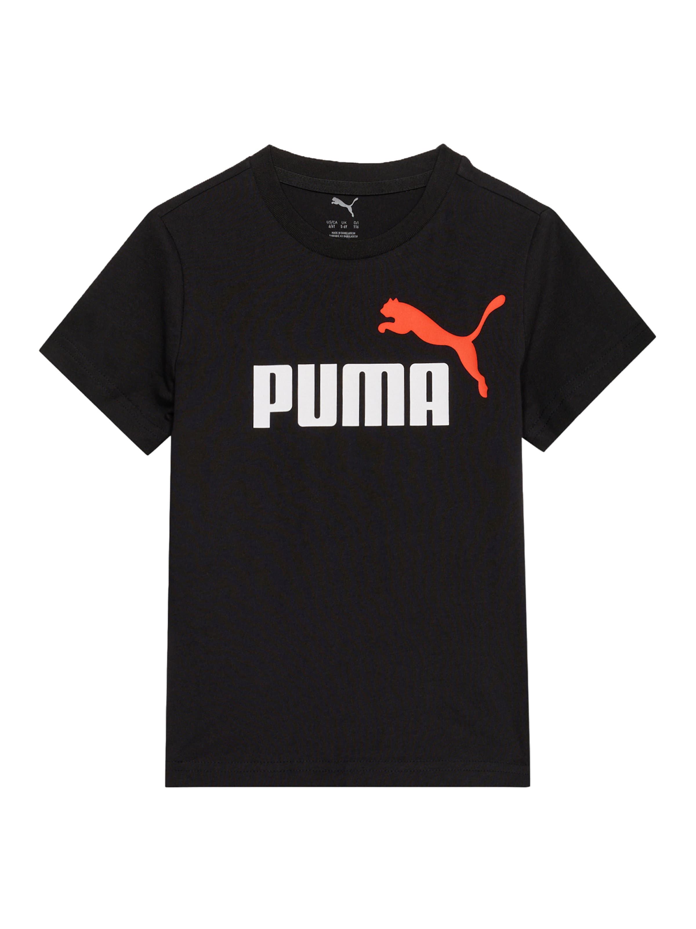 PUMA Tričko 'ESS No.1' - Čierna: predná strana