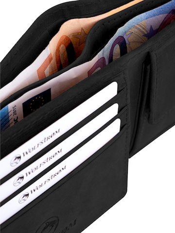 Wolfstrøm Wallet in Black