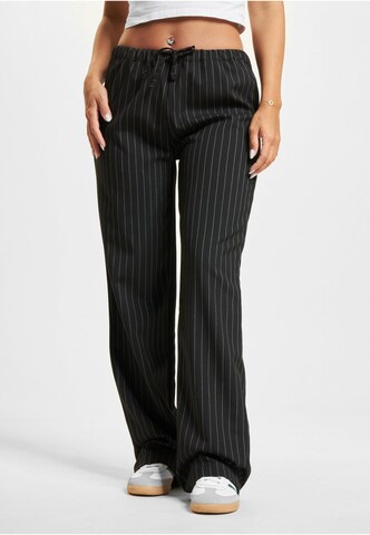 regular Pantaloni di DEF in nero: frontale