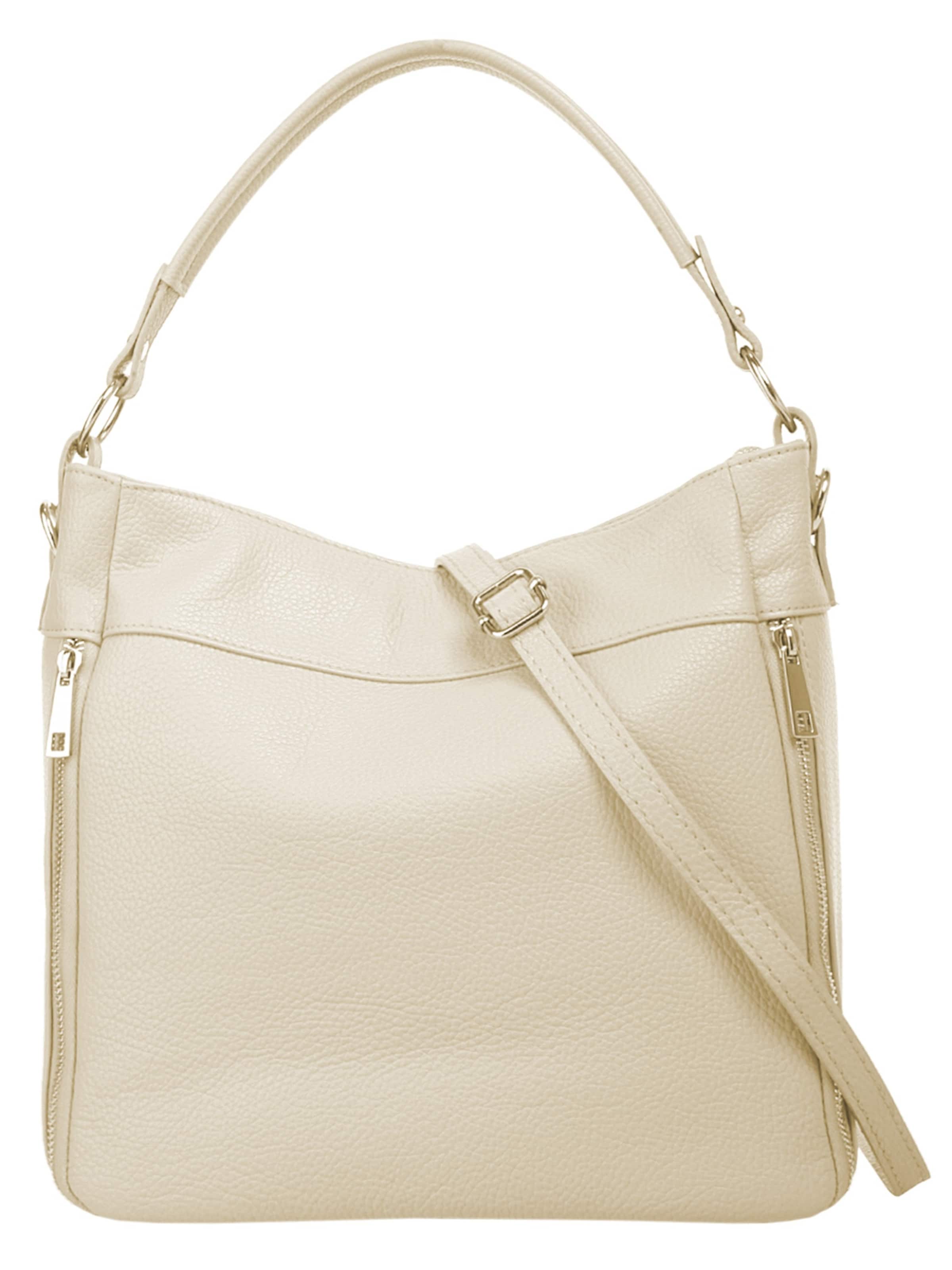 Cluty Handbag in Beige: front