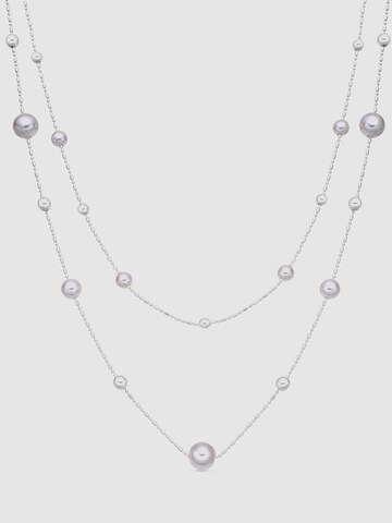 Luxenter Halsband 'Clasow' i silver