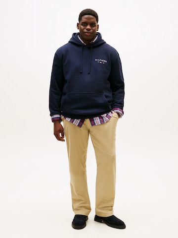 Tommy Hilfiger Big & Tall Sweatshirt 'BRAND LOVE' in Blau