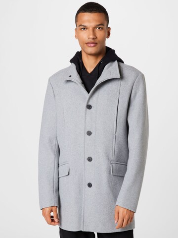 SELECTED HOMME Between-Seasons Coat 'MORRISON' in Grey: front