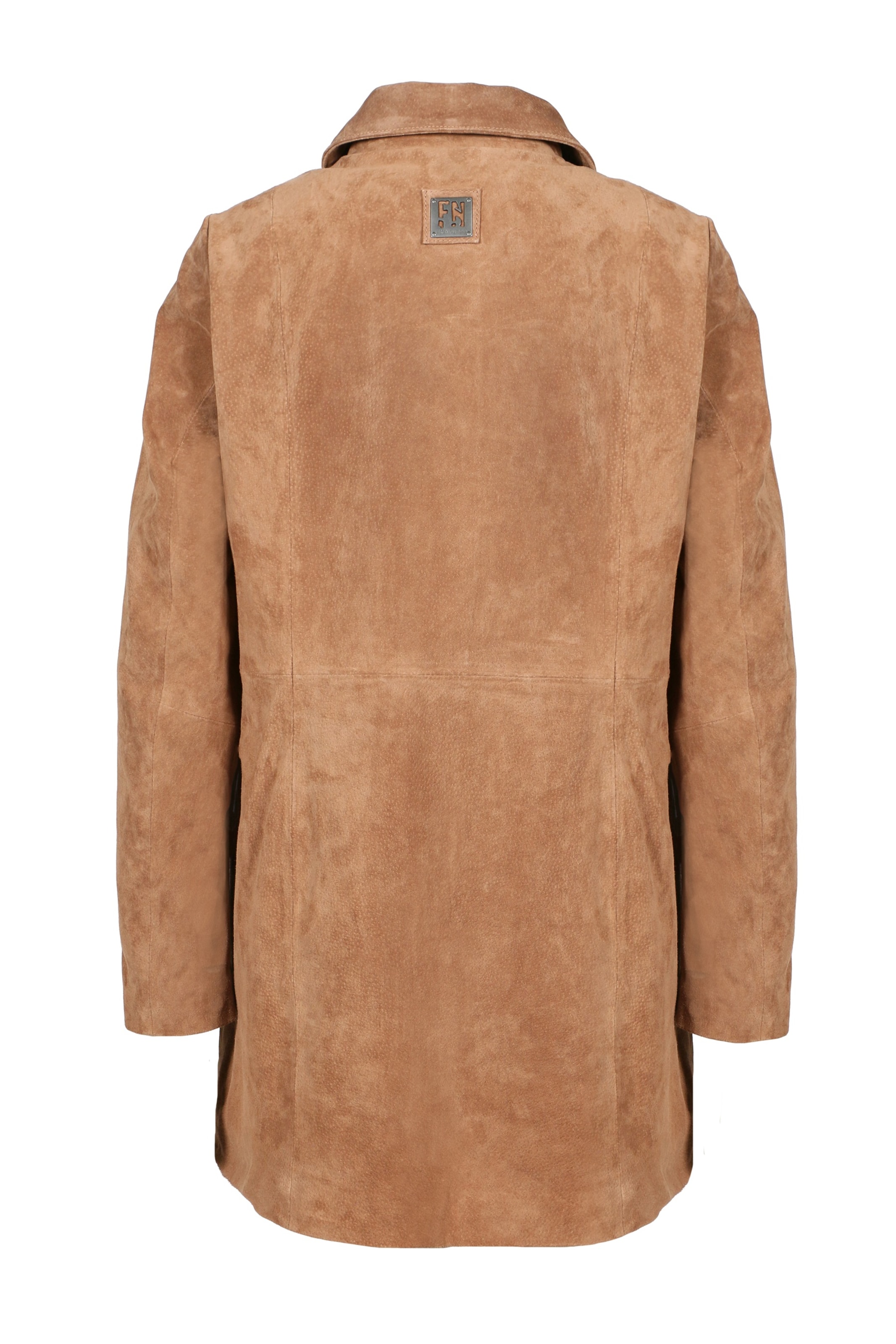 Palton de primăvară-toamnă ' Lederjacke ' de la FREAKY NATION pe maro