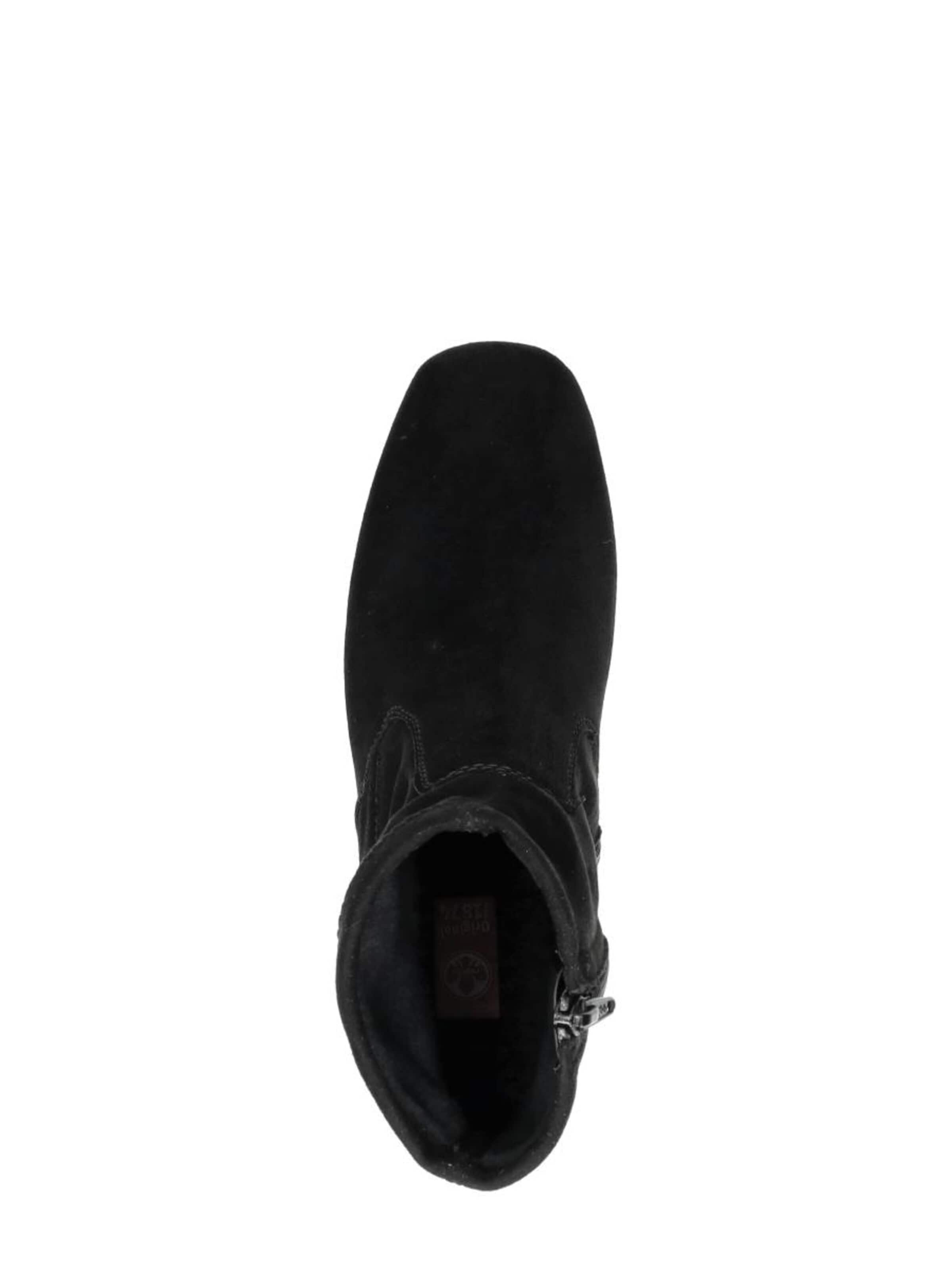 Boots 'Enkellaarsjes Hak' Rieker en noir