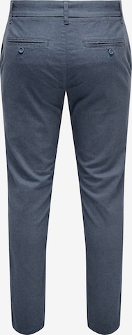 Only & Sons Slimfit Broek 'Mark Pete' in Blauw