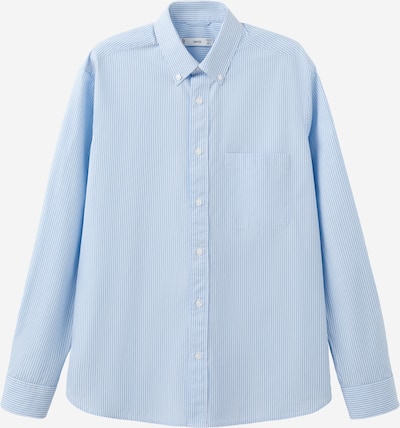 MANGO MAN Košulja 'Candela' u svijetloplava / bijela, Pregled proizvoda