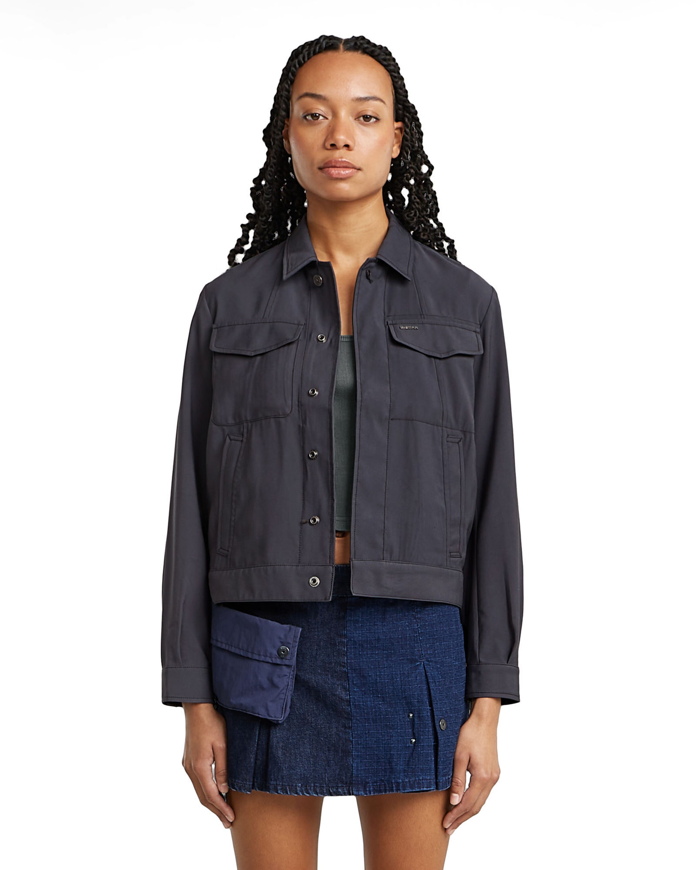 G-STAR Between-Season Jacket in Grey: front