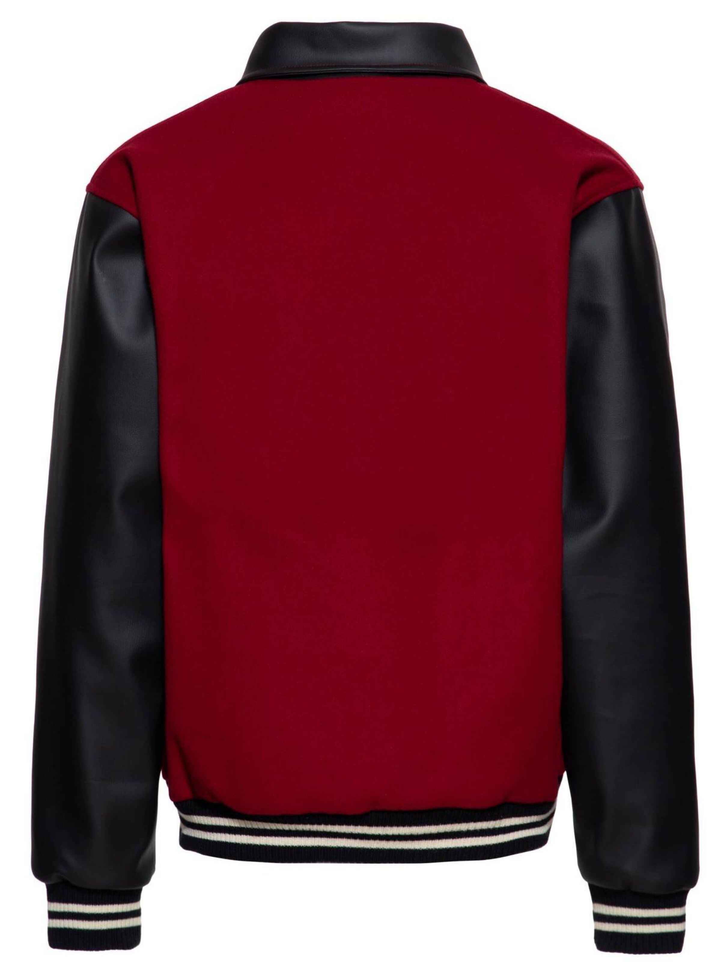 King Kerosin Übergangsjacke in Rot