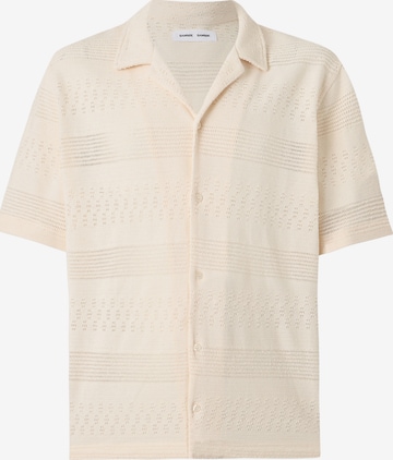 Comfort fit Camicia 'Martin' di Samsøe Samsøe in beige: frontale