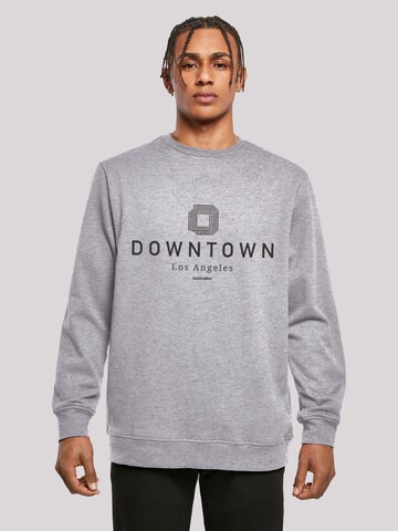 F4NT4STIC Sweatshirt 'Basketball Sports' in Grau: Vorderseite