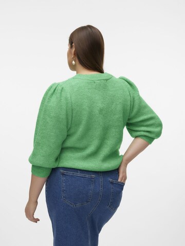 Vero Moda Curve Trui 'Vigga' in Groen