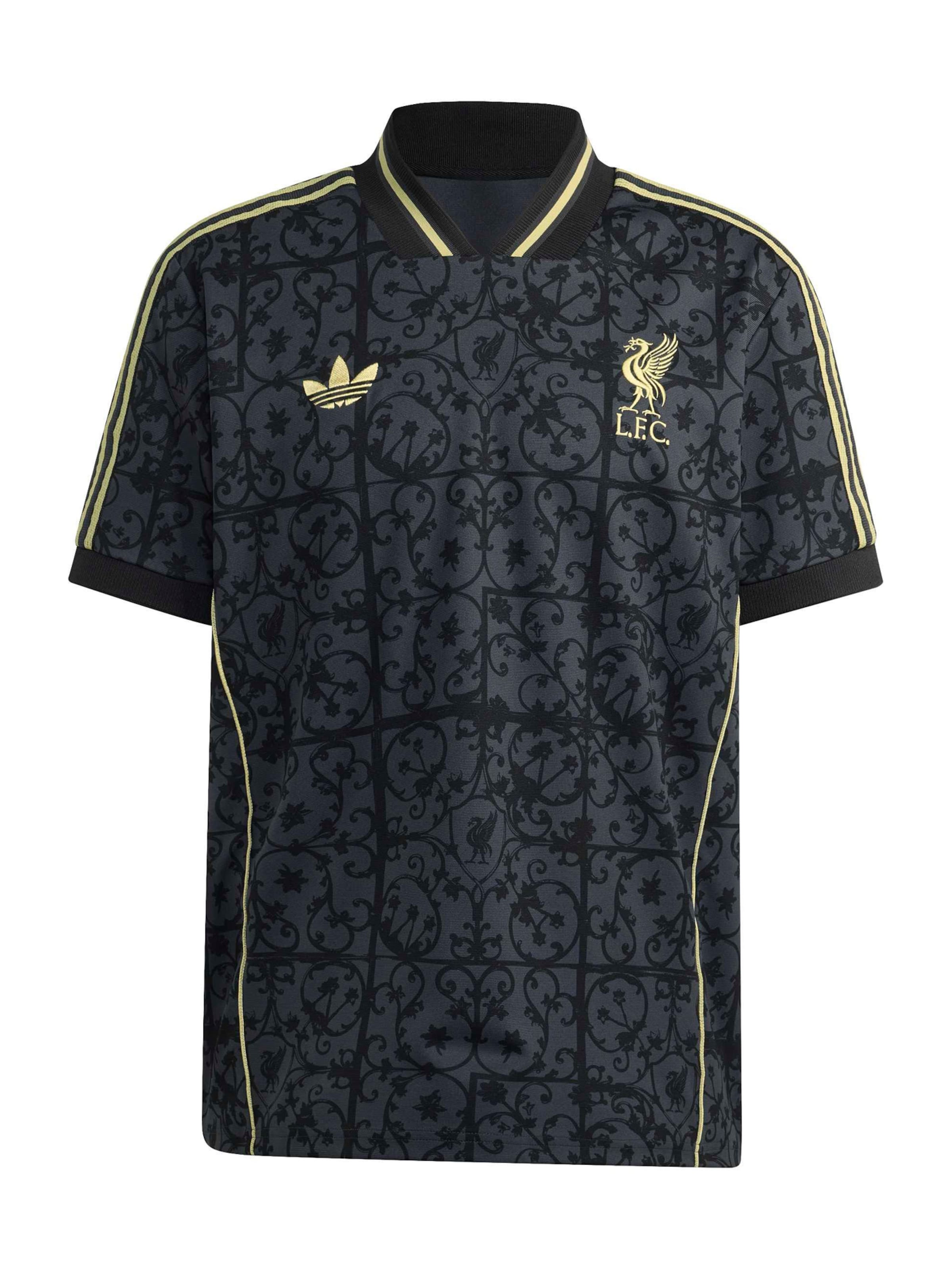 ADIDAS PERFORMANCE Αθλητική φανέλα 'LFC' σε μαύρο: μπροστά