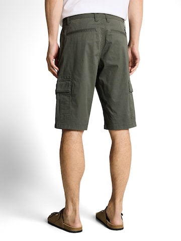 TOM TAILOR - regular Pantalón cargo en verde