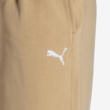 PUMA Tapered Workout Pants 'Her' in Beige