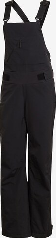 ADIDAS TERREX Slim fit Outdoor Pants 'Resort Two-Layer Insulated' in Black: front