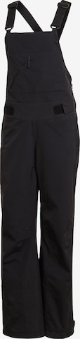 ADIDAS TERREX Outdoor Pants 'Resort Two-Layer Insulated' in Black: front