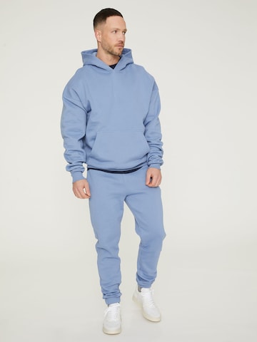 DAN FOX APPAREL Sweatshirt 'Dean' in Blauw