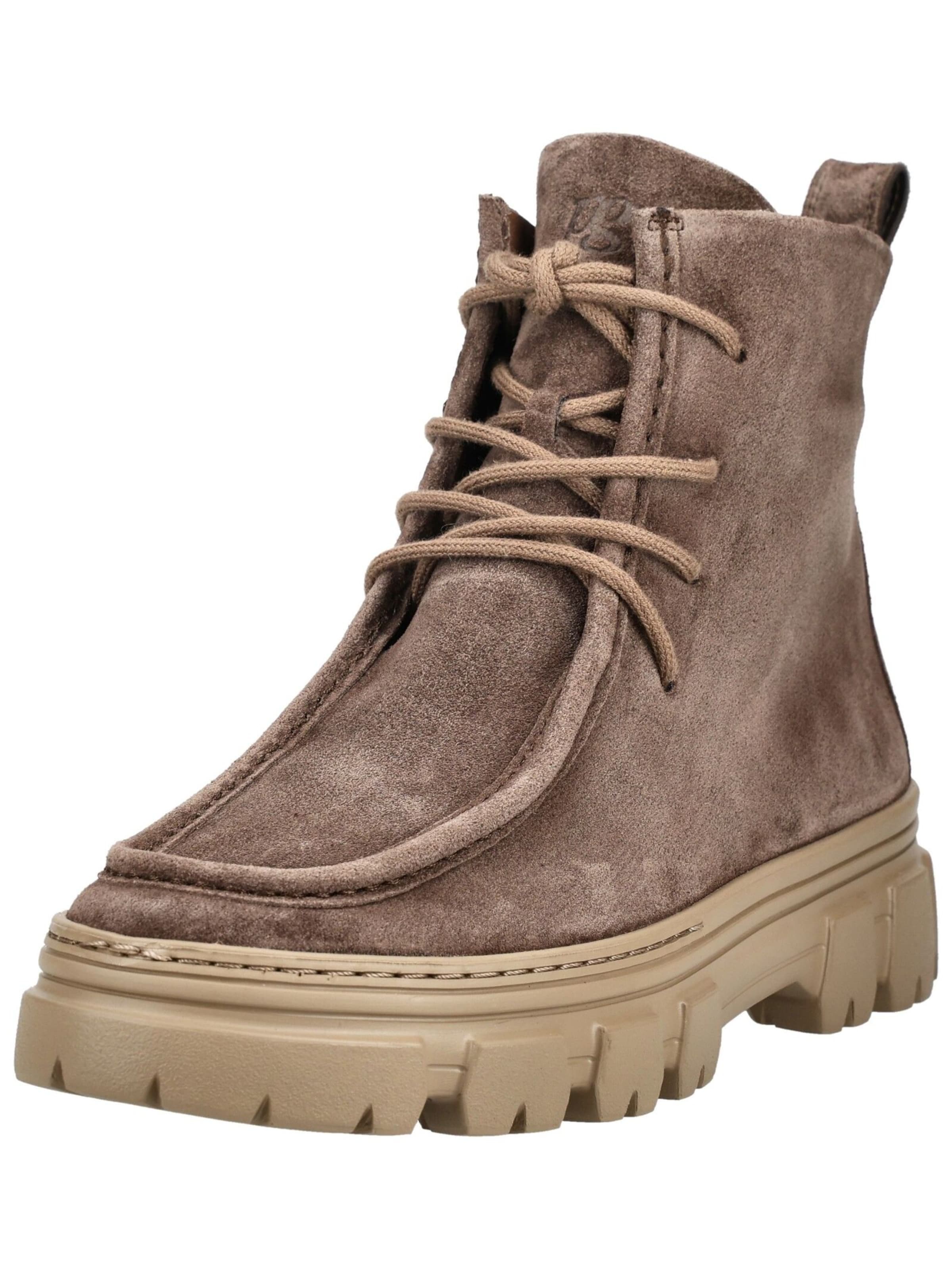 Bottines à lacets Paul Green en marron : devant