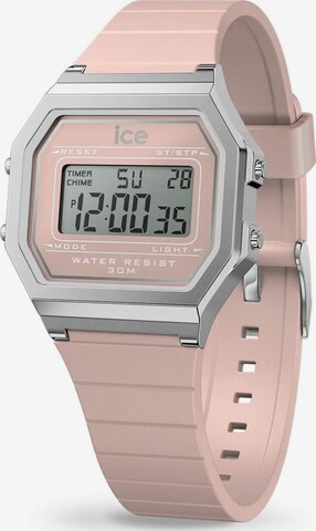 Montre digitale Ice-Watch en rose : devant
